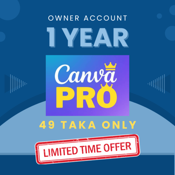 Canva pro premium account - 1 year